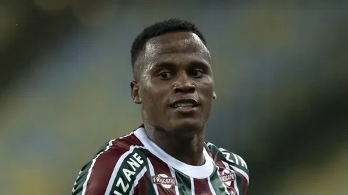 Jhon Arias, em ação pelo Fluminense