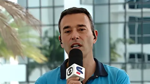 André Rizek, apresentador do SporTV, falou para Palmeiras tomar cuidado com arbitragem daqui para frente no BR-25