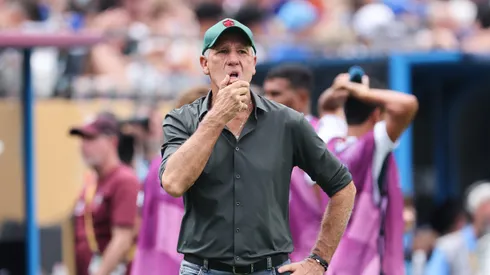 Renato Gaúcho durante a partida no Mundial. Photo by Michael Reaves/Getty Images