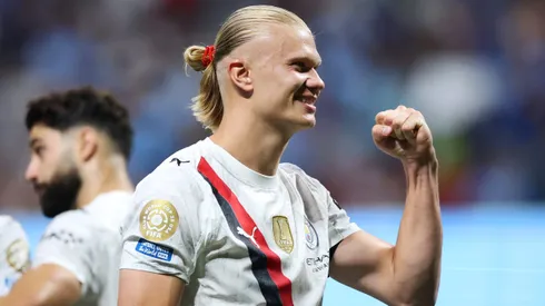 Haaland jogador do Manchester City - (Photo by Alex Grimm/Getty Images)