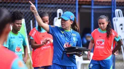 Camilly, Gabi Inácio e Myka, da base sub-20 do Inter estão entre a lista de convocadas sob o comando de Camila Orlando, nova treinadora da Seleção Brasileira Sub-20