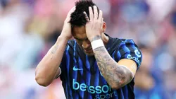 Lautaro Martínez mostrou indignação após eliminação da Inter de Milão para o Fluminense.