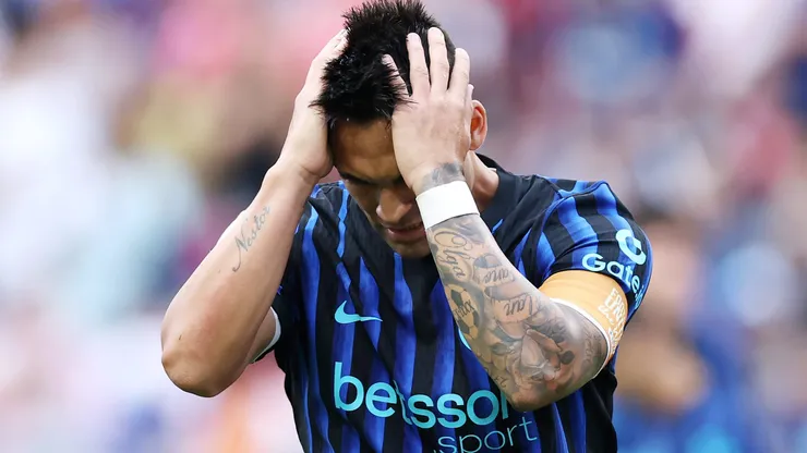 Lautaro Martínez mostrou indignação após eliminação da Inter de Milão para o Fluminense.