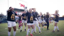 Jogadoras do Itabirito celebrando a vaga. Foto: Rafael Leandro/Itabirito FC