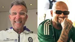 Craque Neto e Felipe Melo tem a mesma opinião para Palmeiras x Chelsea. Foto: Reprodução Instagram