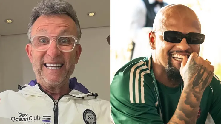 Craque Neto e Felipe Melo tem a mesma opinião para Palmeiras x Chelsea. Foto: Reprodução Instagram