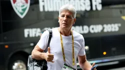 Treinador antes do jogo com a Inter de Milão. Photo by Buda Mendes/Getty Images