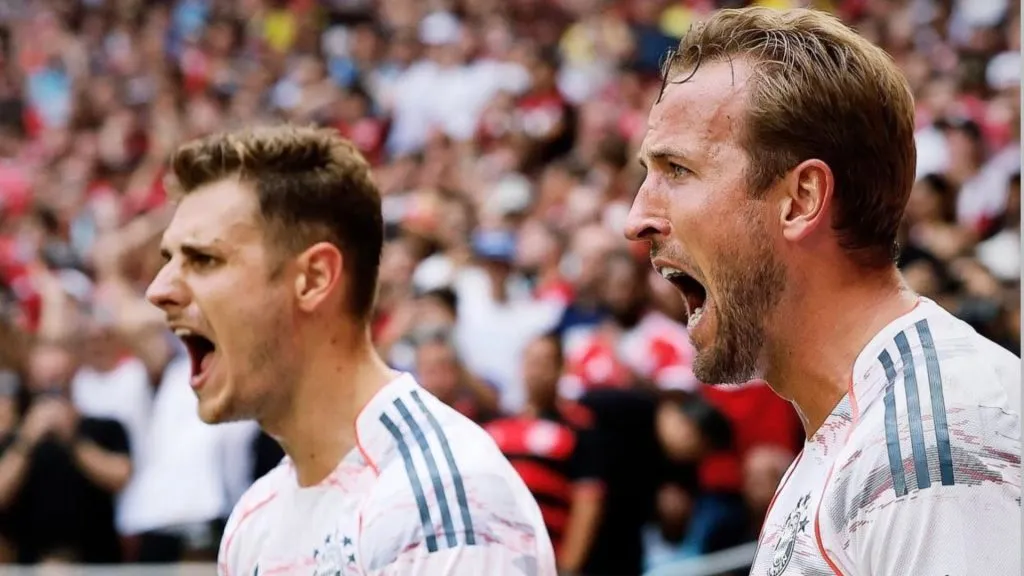 Jogadores do Bayern de Munique no Mundial de Clubes – Foto: Reprodução/Bayern de Munique