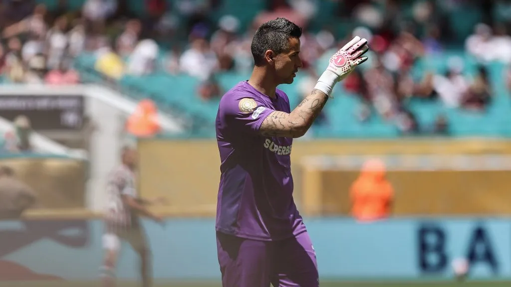 Fábio, goleiro do Tricolor das Laranjeiras. Foto: Lucas Merçon/Fluminense.
