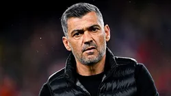 Sérgio Conceição durante partida entre Genoa e Milan, pelo Campeonato Italiano, em 2025. Foto: Simone Arveda