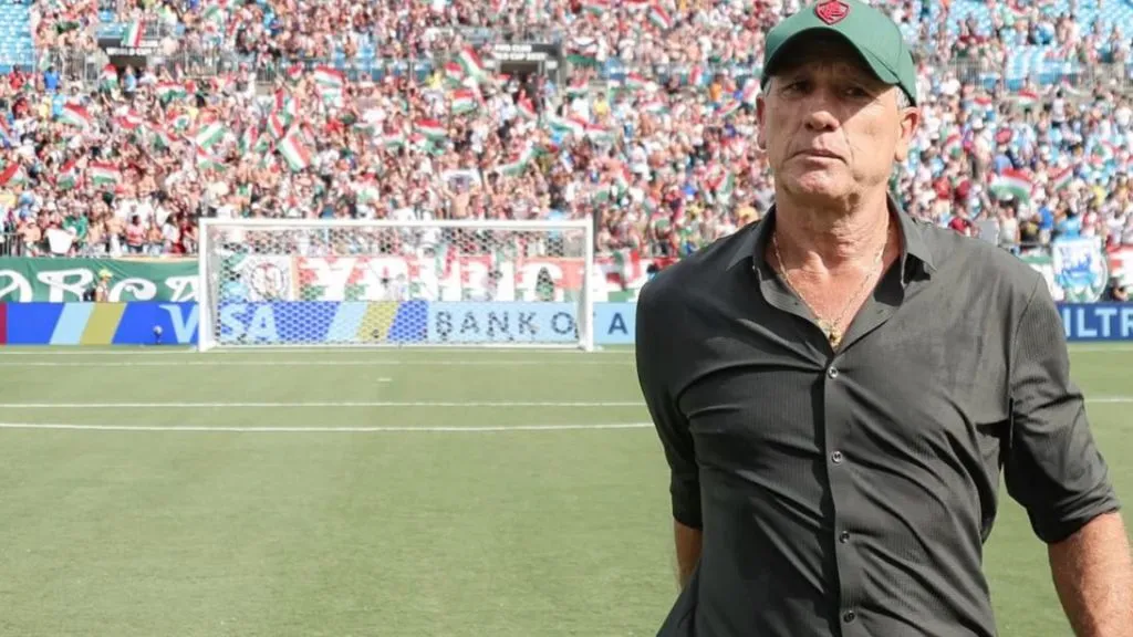 Renato Gaúcho no Fluminense durante o Mundial de Clubes – Foto: Marcelo Gonçalves/Fluminense