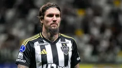 Lyanco, jogador do Atlético-MG, durante partida contra o Cienciano-PER, pela Copa Sul-Americana. Foto: Fernando Moreno/AGIF.