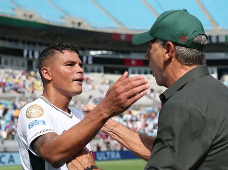 Thiago Silva ‘de técnico’ surpreende Renato em Flu x Internazionale