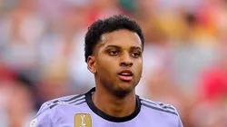 Rodrygo durante partida pelo Campeonato Espanhol.