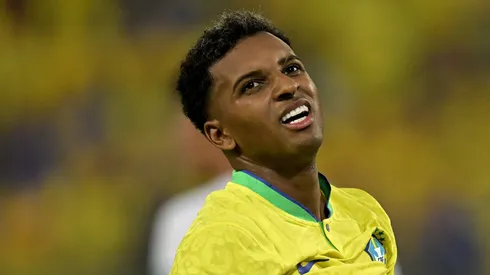 Rodrygo, atacante do Real Madrid - Foto: Pedro Vilela/Getty Images