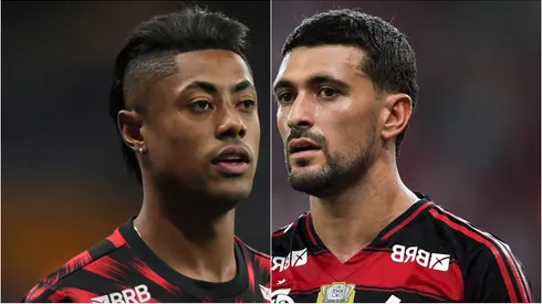 Possíveis desfalques do Flamengo. Foto: Thiago Ribeiro/Gilson Lobo/AGIF