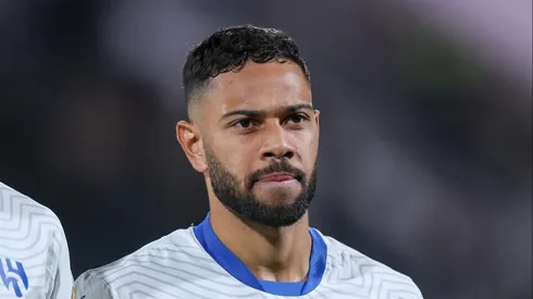 Renan Lodi durante partida da liga saudita