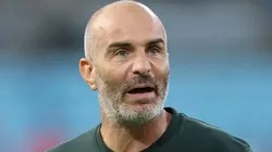Enzo Maresca, técnico do Chelsea, durante jogo contra o Benfica no Mundial de Clubes Imagem: Steph Chambers/Fifa/Getty Images