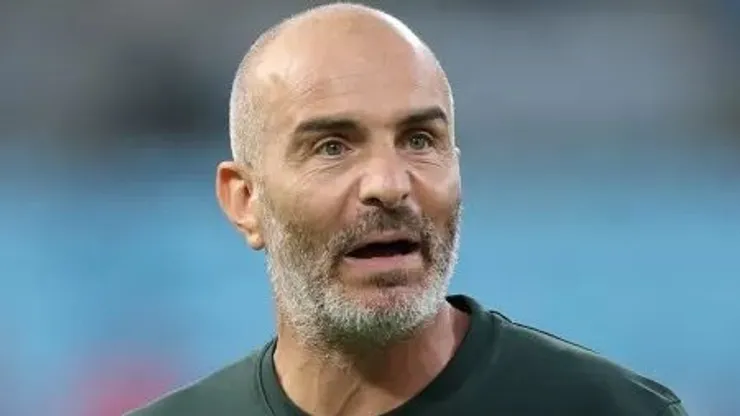 Enzo Maresca, técnico do Chelsea, durante jogo contra o Benfica no Mundial de Clubes Imagem: Steph Chambers/Fifa/Getty Images