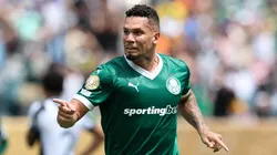 Paulinho marcou o gol da classificação do Palmeiras às quartas de final do Mundial. Foto: Cesar Greco/Palmeiras