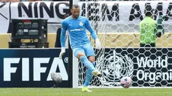 Weverton esteve presente no duelo contra o Chelsea, em 2021. Foto: Cesar Greco/Palmeiras