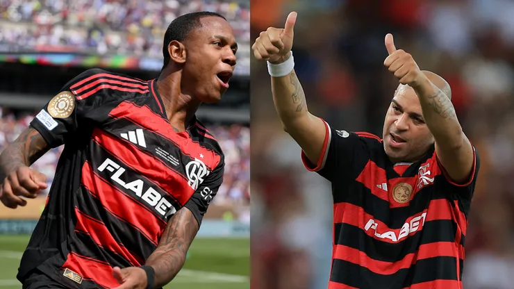 Adriano Imperador foi o último jogador revelado pelo Flamengo que foi artilheiro de duas competições. FotoxFoto: Getty Images.