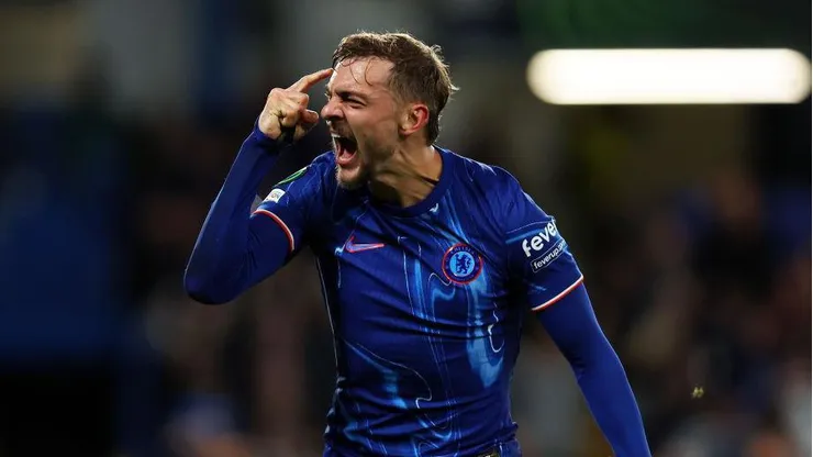 Kiernan Dewsbury-Hall em ação pelo Chelsea. Foto: Getty Images