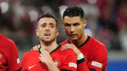 Cristiano Ronaldo era companheiro de Diogo Jota na Seleção de Portugal.