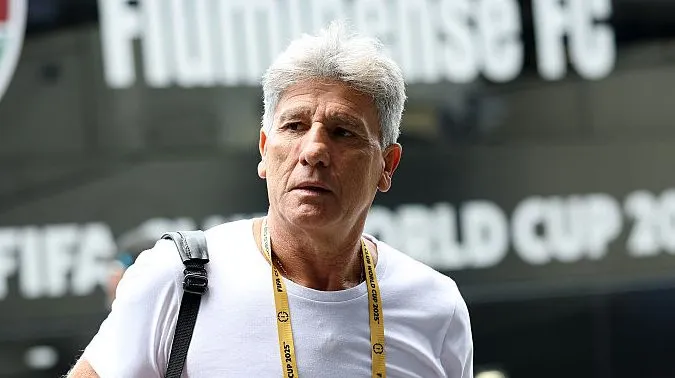 Renato Gaúcho no Fluminense. Foto: Buda Mendes/Getty Images