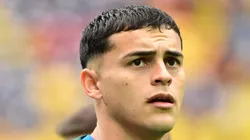 Ramón Sosa durante partida pela Seleção do Paraguai.