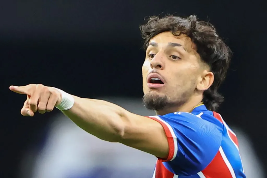 Antes de reforçar o Sporting, Biel se destacou no Brasil com a camisa do Bahia – Foto: Joisel Amaral/AGIF
