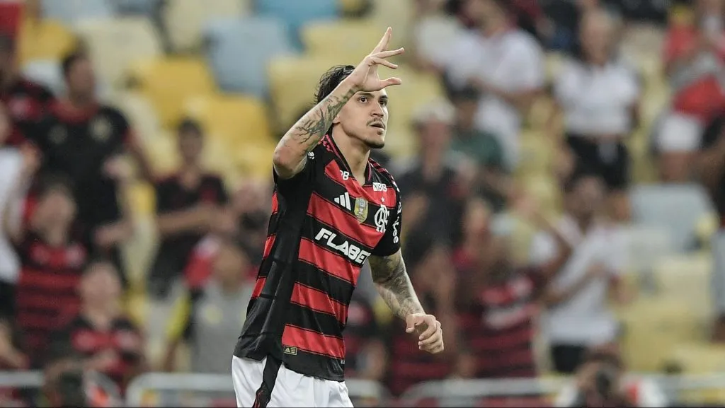 Pedro, centroavante do Flamengo