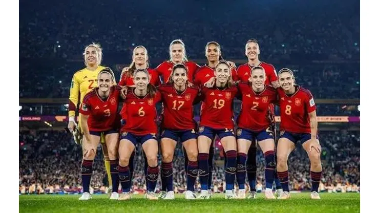 Seleção Espanhola Feminina. Foto: Divulgação/Espanha