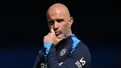 Enzo Maresca acompanhando a equipe do Chelsea - (Photo by Eddie Keogh/Getty Images)