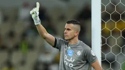 Marcelo Grohe em partida pelo Al Kholood. (Photo by Yasser Bakhsh/Getty Images)