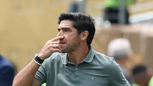 Abel Ferreira durante a partida contra o Chelsea