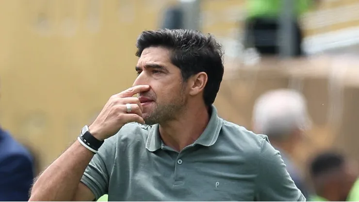 Abel Ferreira durante a partida contra o Chelsea