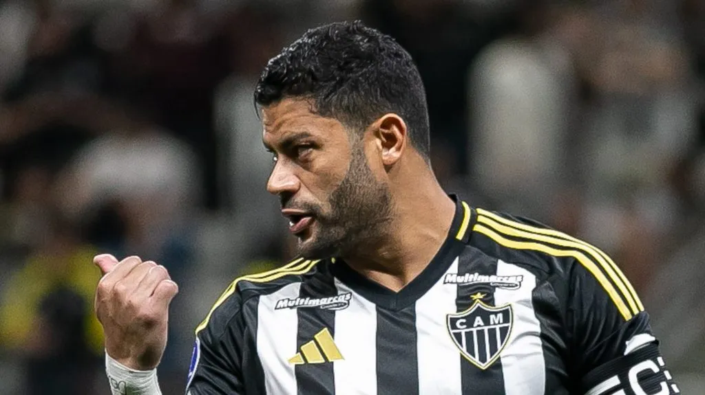 Hulk pelo Atlético-MG. Foto: Fernando Moreno/AGIF