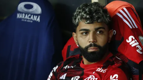 Gabigol enquanto atuava pelo Flamengo. (Photo by Wagner Meier/Getty Images)