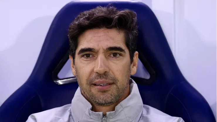 Abel durante partida pelo Verdão.