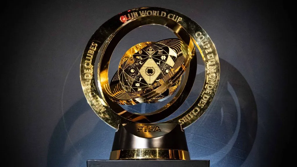 Troféu do Mundial de Clubes. Foto: Hermes de Paula / Flamengo