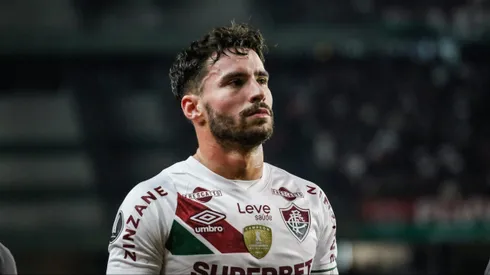 Martinelli jogador do Fluminense durante partida contra o Grêmio no estádio Couto Pereira pelo campeonato Copa Libertadores 2024. Foto: Leonardo Hübbe/AGIF
