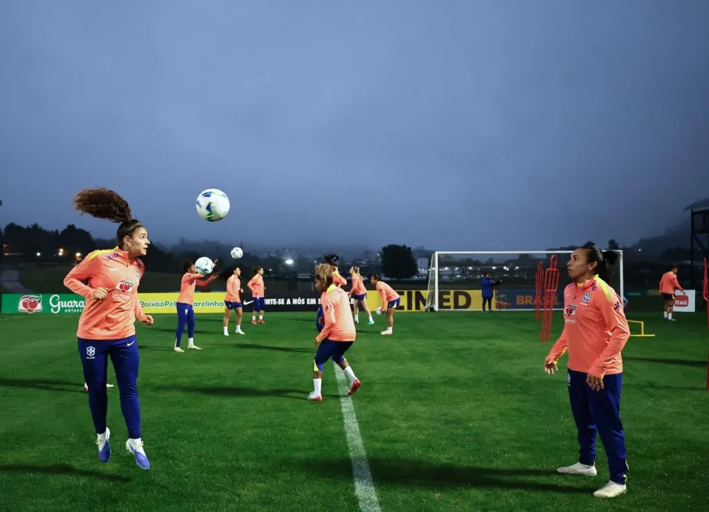 Preparação para Copa América. Foto: Lívia Villas Boas/CBF