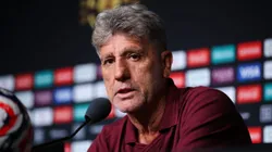 Treinador do Fluminense falou sobre a classificação. Photo by Alex Grimm/Getty Images