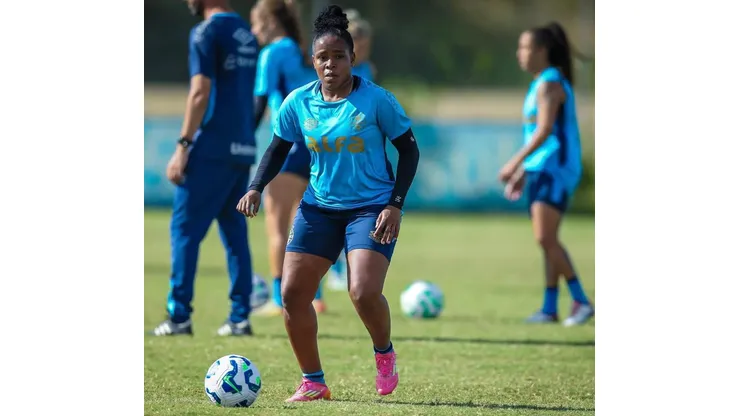 Jessica Penã, ex-Grêmio. Foto: Caroline Motta/Grêmio FBPA