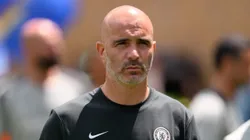 Treinador do Chelsea em jogo do Mundial. Photo by David Ramos/Getty Images