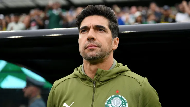 Abel Ferreira foi bastante comentado durante os 90 minutos. Photo by David Ramos/Getty Images