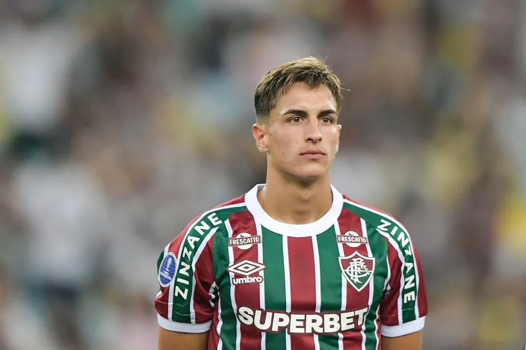 RJ – RIO DE JANEIRO – 10/04/2025 – COPA SUL-AMERICANA 2025, FLUMINENSE X SAN JOSE – Bernal jogador do Fluminense durante partida contra o San Jose no estadio Maracana pelo campeonato Copa Sul-americana 2025. Foto: Thiago Ribeiro/AGIF