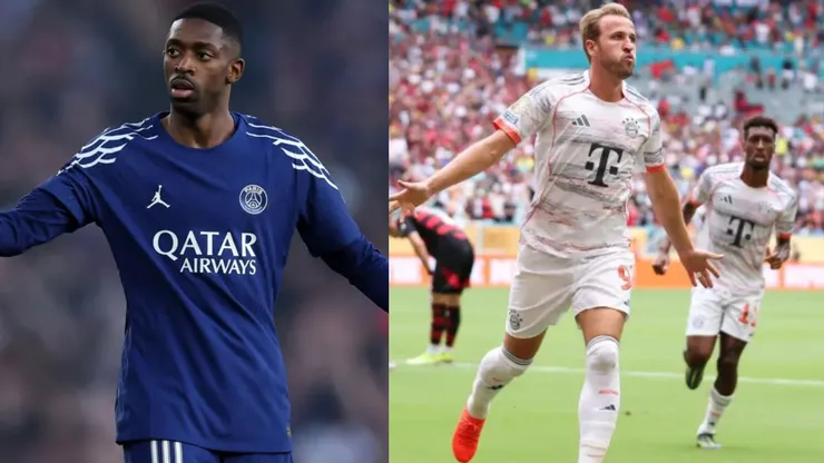 Dembélé e Kane vão se enfrentar em PSG x Bayern de Munique