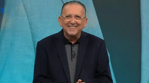 Galvão Bueno, narrador e apresentador. Foto: Reprodução/Band.